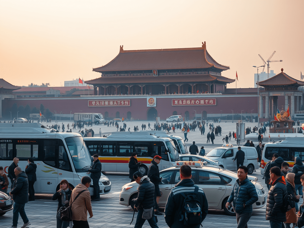 จตุรัสเทียนอันเหมิน: ก้าวแรกสู่ปักกิ่ง