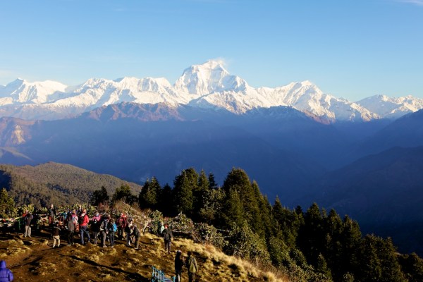 ยอด Dhaulagiri สวยตระหง่านตระการตา จากยอด Poon Hill