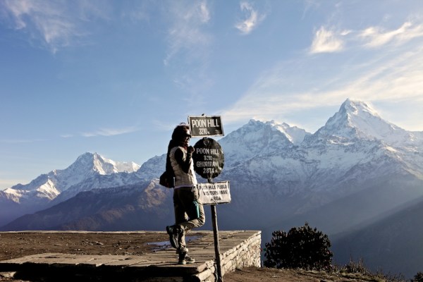 ป้ายบนยอด Poon Hill อันนี้สวยมากๆ ต้องมี ใครมาถึง ห้ามพลาดโดยเด็ดขาด