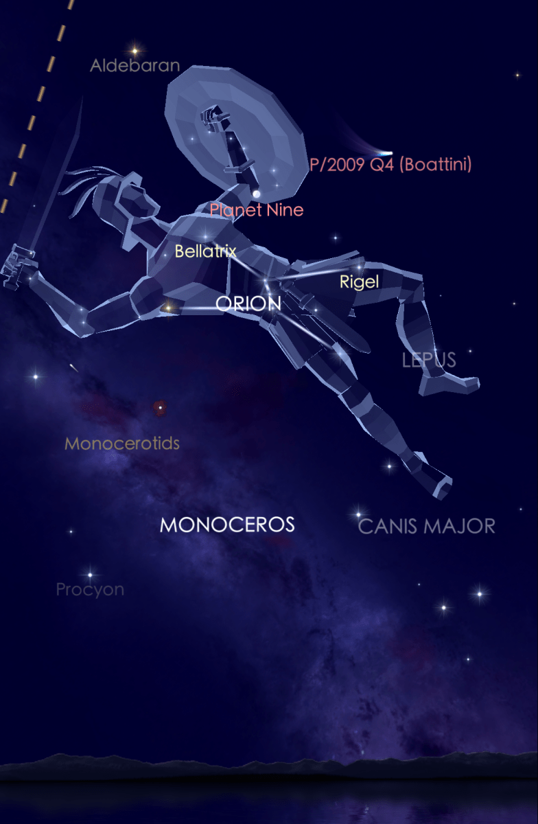 Orion กลุ่มดาวนายพราน
