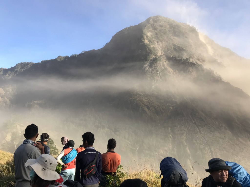 แผ่นดินไหว รินจาณี – ช่วงที่เกิดแผ่นดินไหว