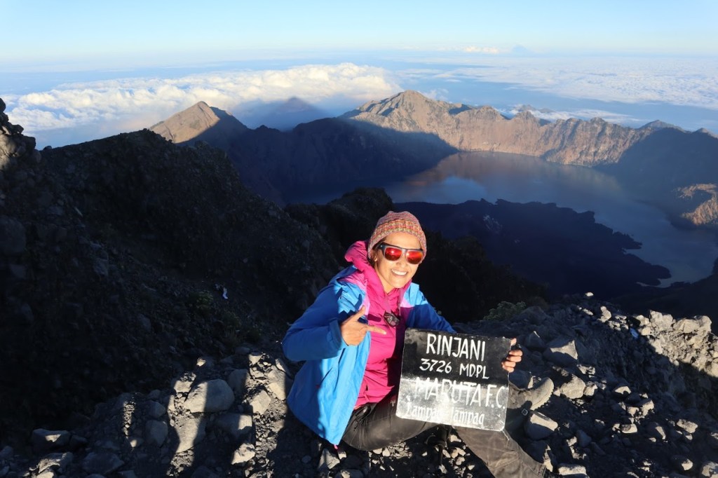 Rinjani Summit วันก่อนแผ่นดินไหว